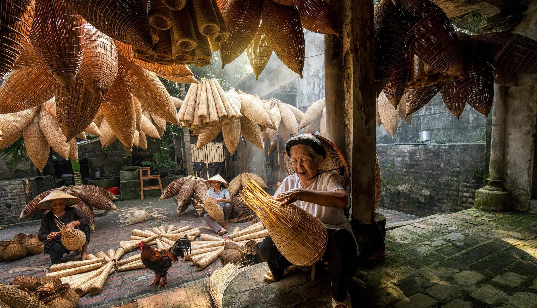 Nghe nhan dan lat lang nghe truyen thong Viet Nam
