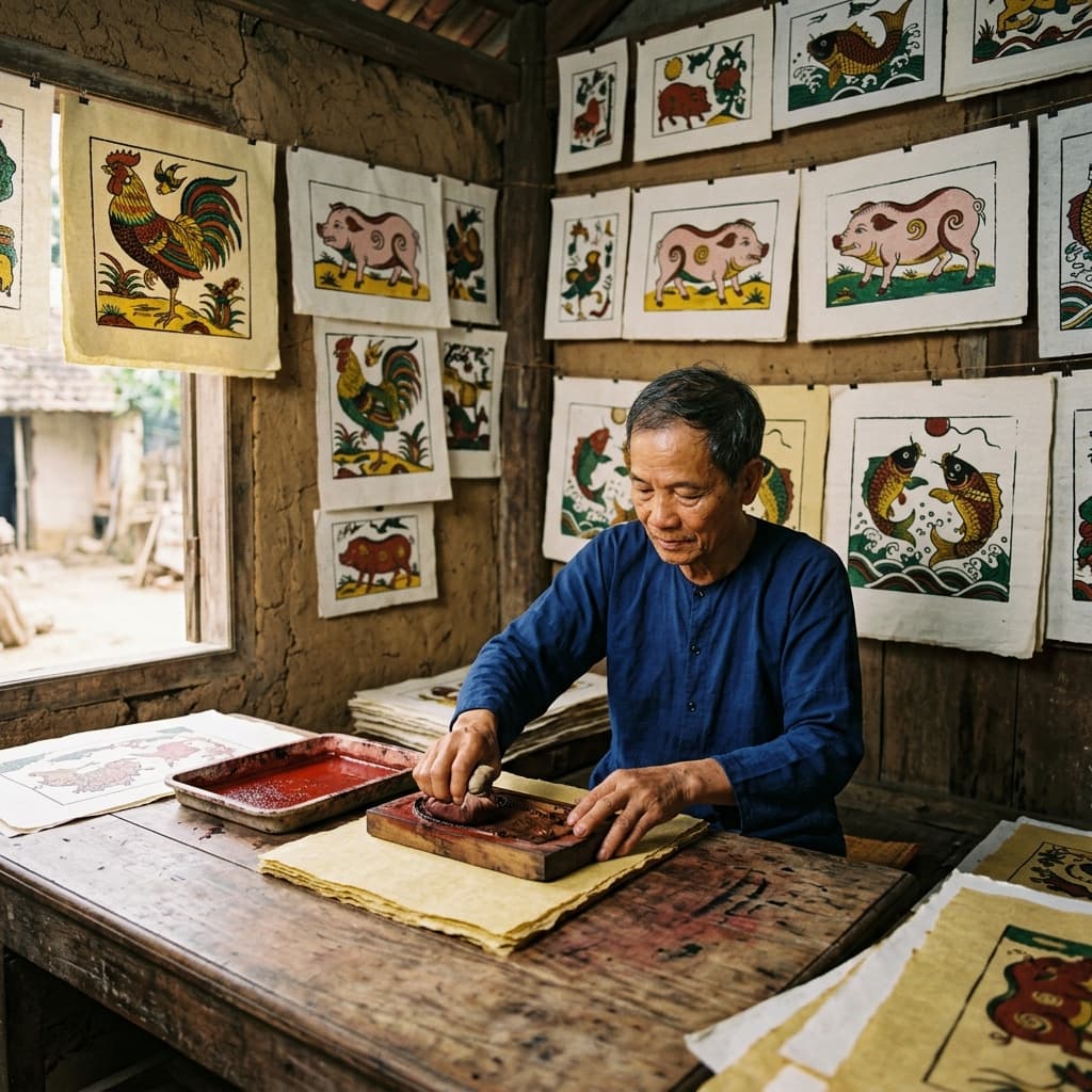 Làng Tranh Đông Hồ